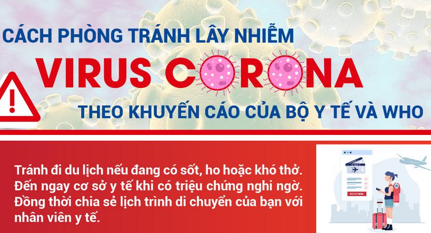Khuyến cáo phòng chống bệnh viêm đường hô hấp cấp do COVID-19