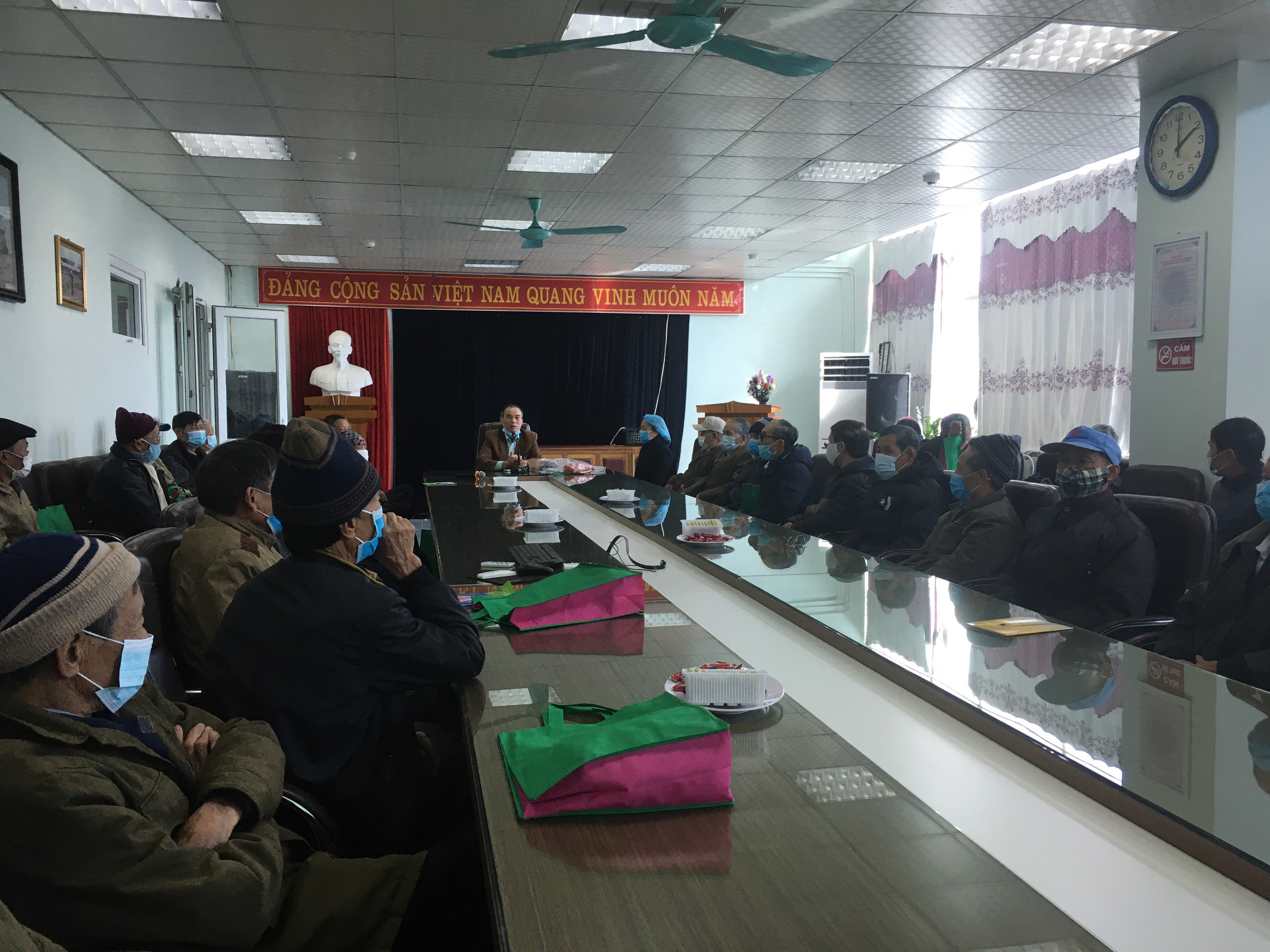 TTYT Kim Thành sinh hoạt Câu lạc bộ bệnh nhân hen phế quản và bệnh phổi tắc nghẽn mạn tính (COPD)