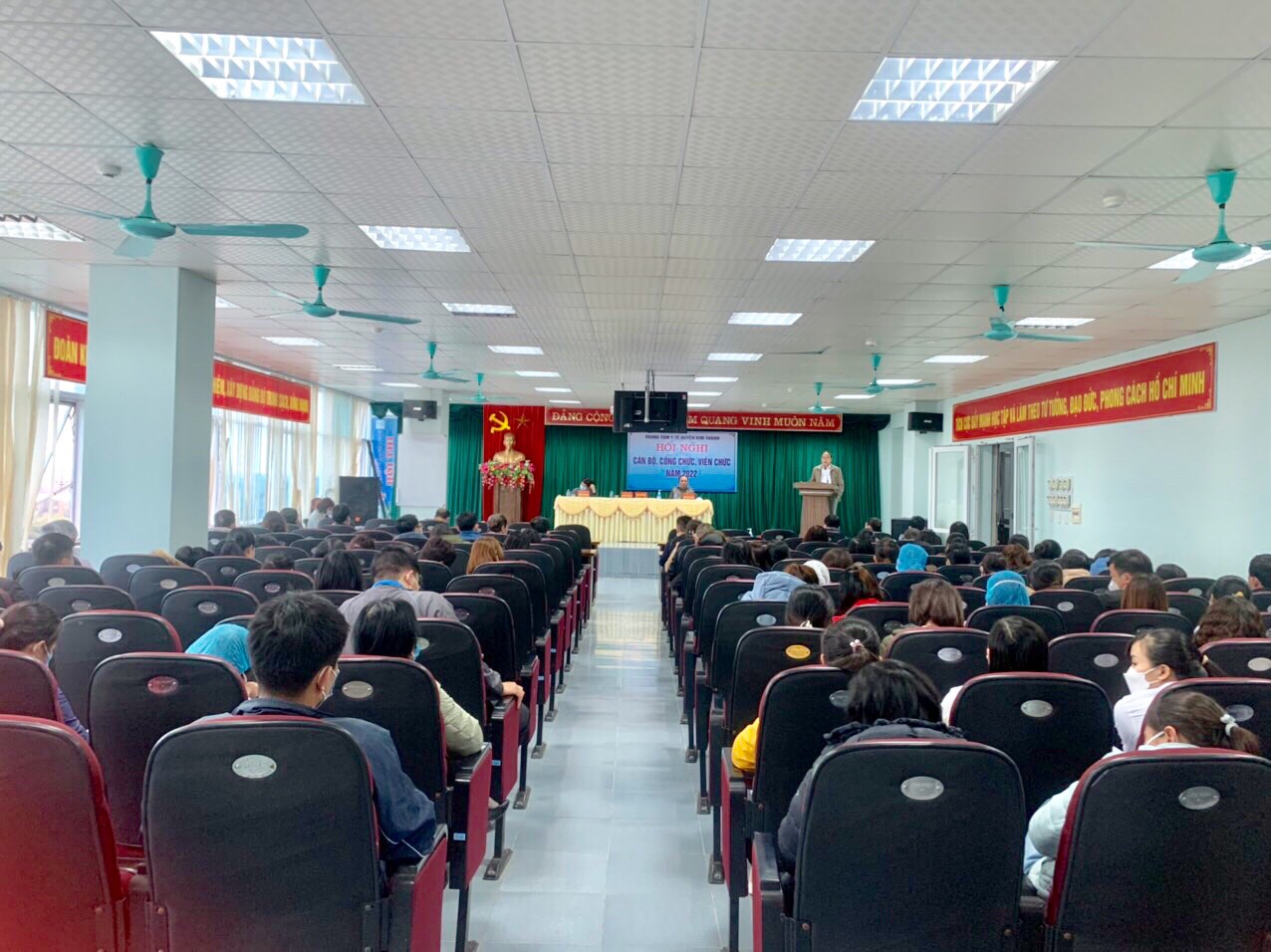 Hội nghị cán bộ, công chức, viên chức Trung tâm Y tế huyện Kim Thành  năm 2022