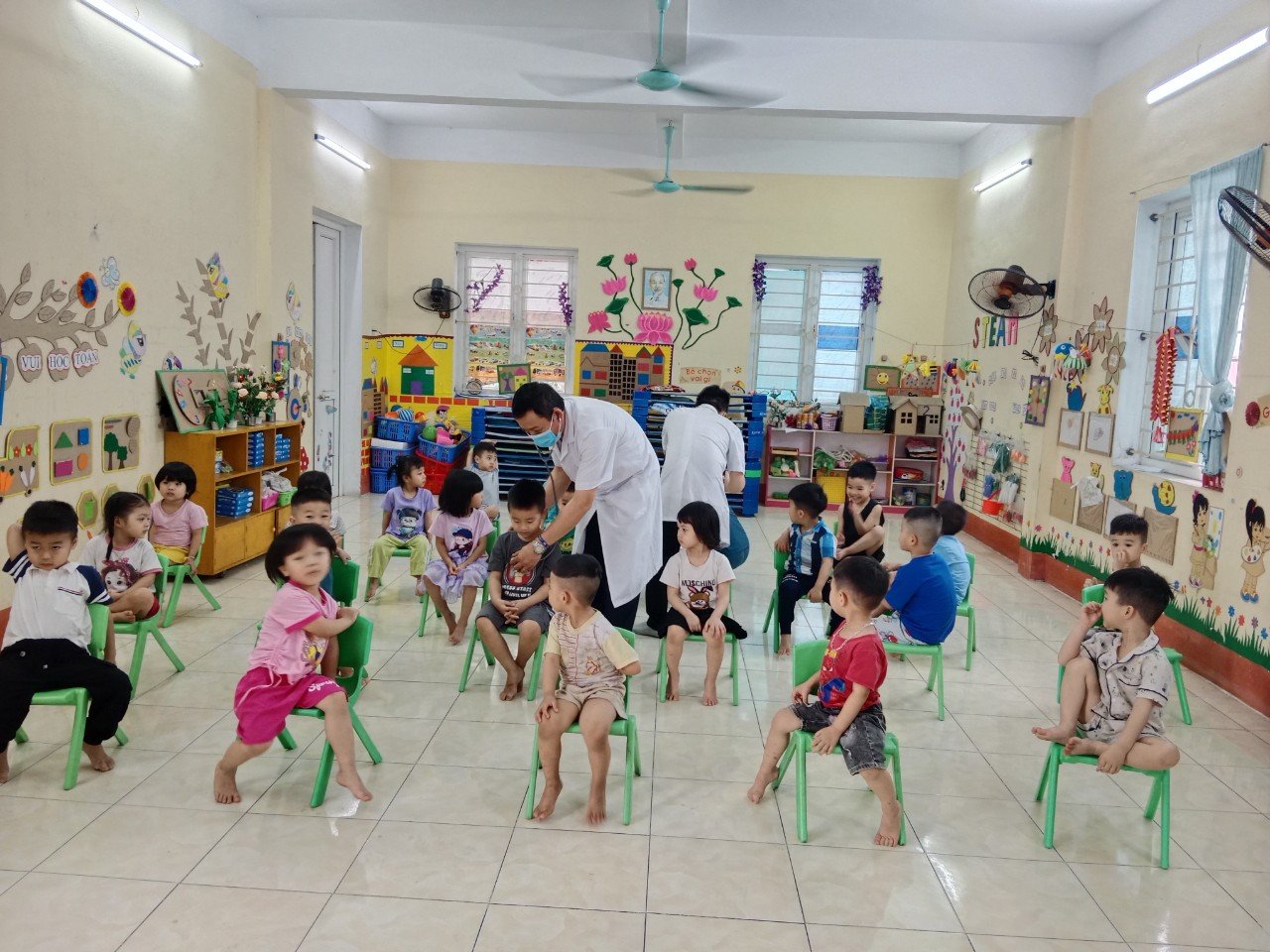  KẾT QUẢ KHÁM SỨC KHỎE HỌC SINH MẦM NON NĂM 2024