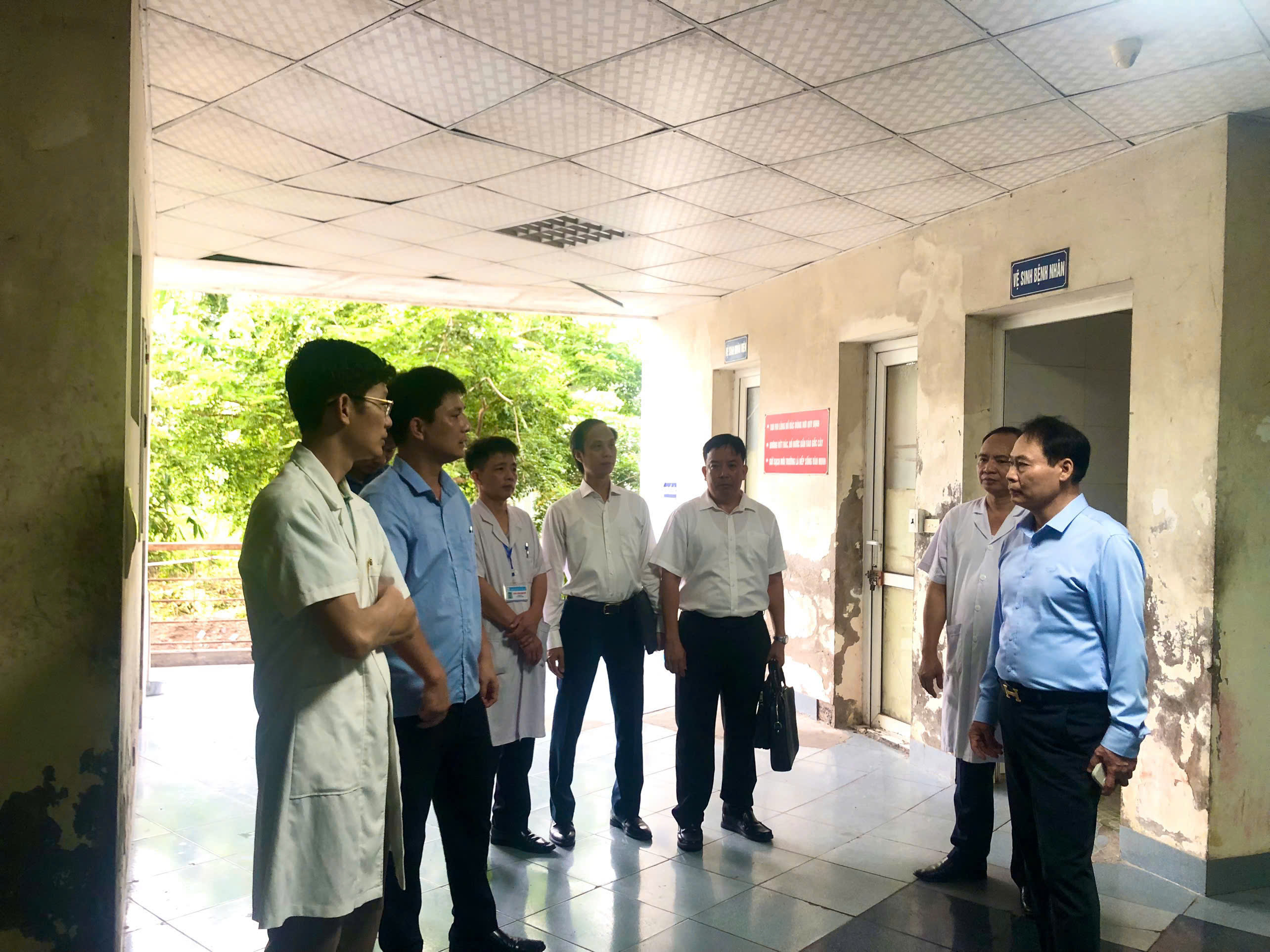 Đoàn công tác Sở Y tế TP Hải Phòng thăm và làm việc Trung tâm Y tế Kim Thành